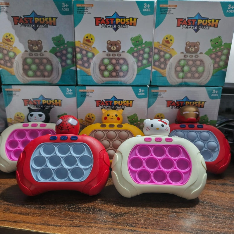 PUSH GAME WITH LIGHT SOUND.