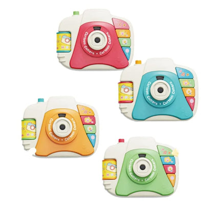 battery operated camera with piano light sound