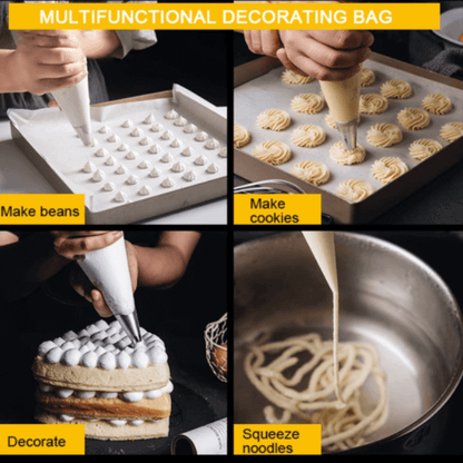 20pcs disposable pastry cream piping bag