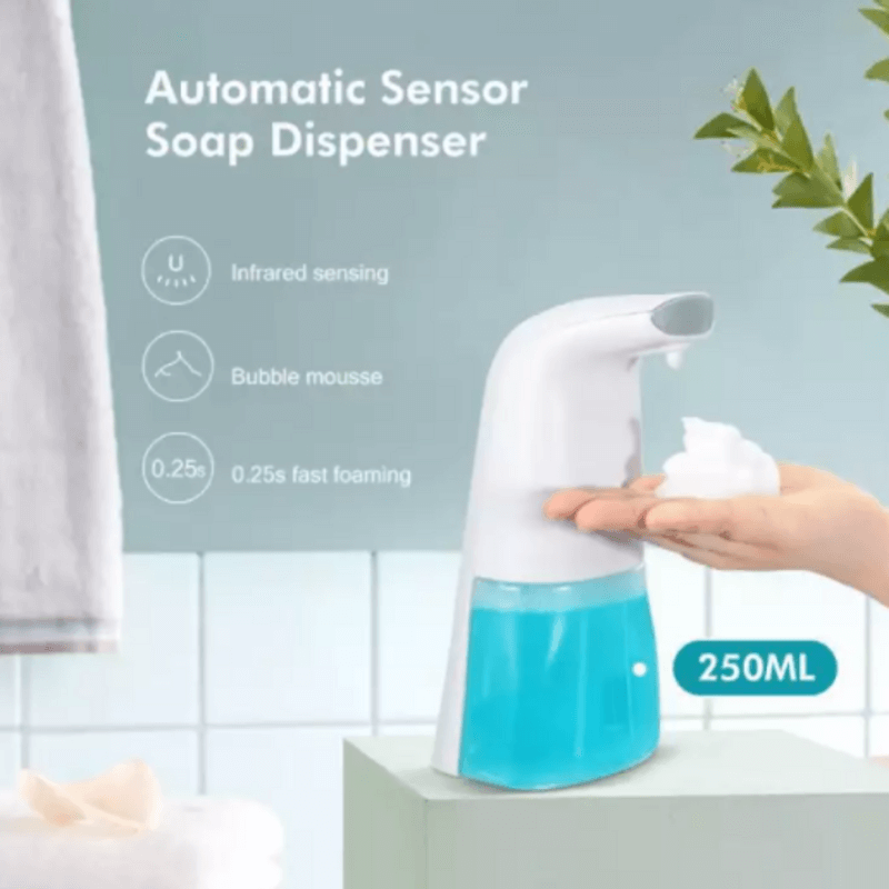 Automatic foaming soap dispenser