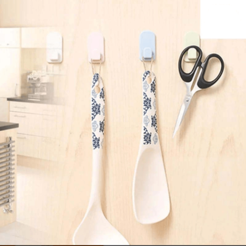 2 pcs self adhesive hook sticker multi purpose