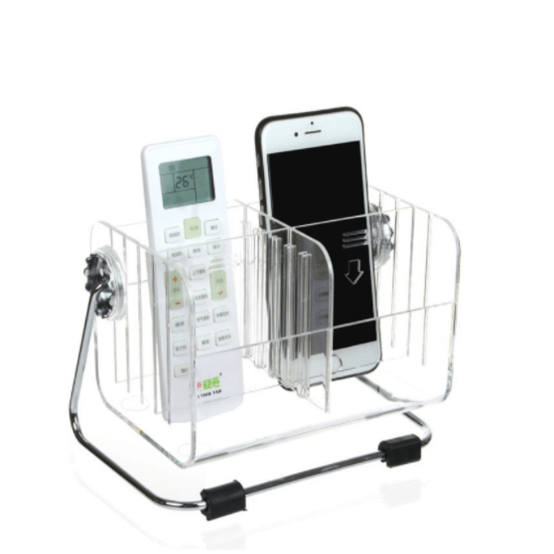 Acrylic cosmetic organizer desk storage box