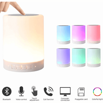 Touch lamp with wireless speaker cl 671