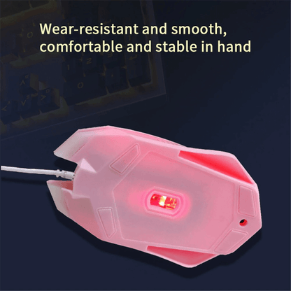 L601 luminous color usb fashion wired mouse
