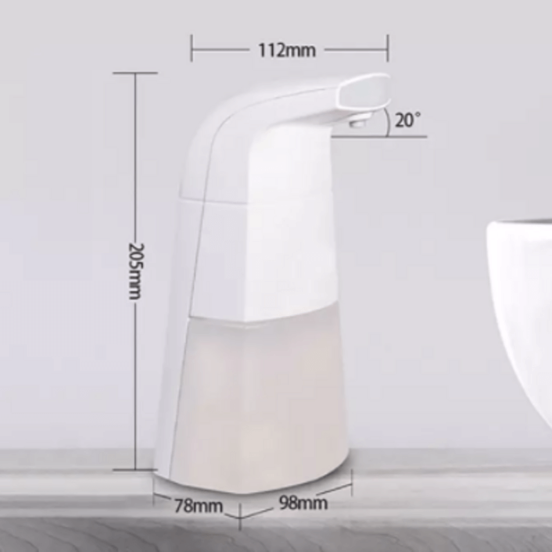 Automatic foaming soap dispenser