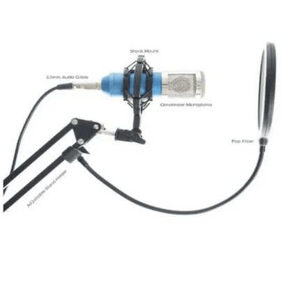 Condenser microphone pro studio mic kit bm 800