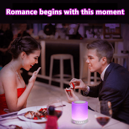 Touch lamp with wireless speaker cl 671