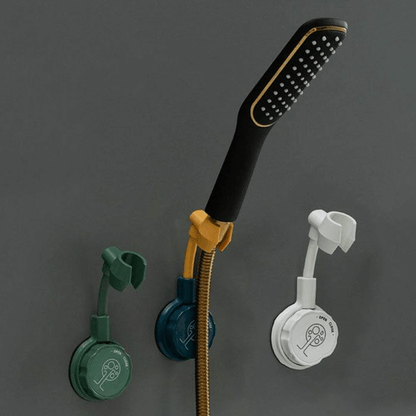 360 degree rotary shower head holder