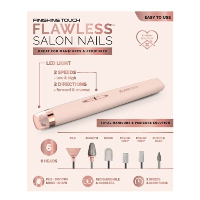Flawless salon nail art tool manicure pedicure kit