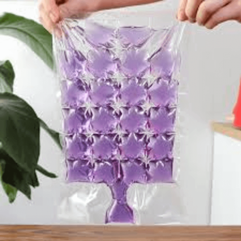 Pack of 10 self seal 24 grid kitchen ice bag