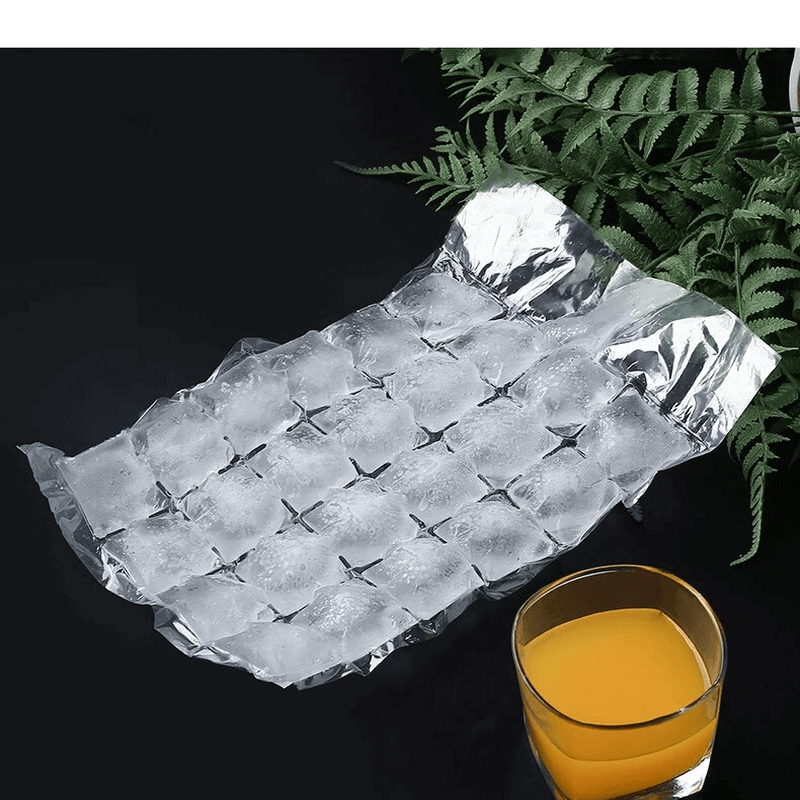 Pack of 10 self seal 24 grid kitchen ice bag