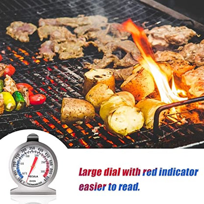 Stainless steel oven cooker thermometer