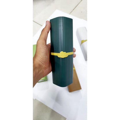 Silicone brush travel case