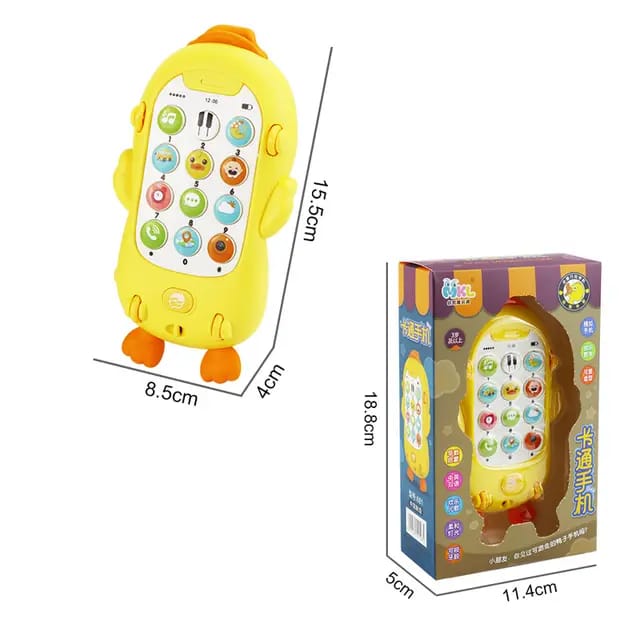 Music duck mobile with light sounds.