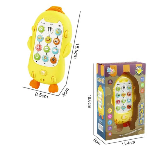 Music duck mobile with light sounds.