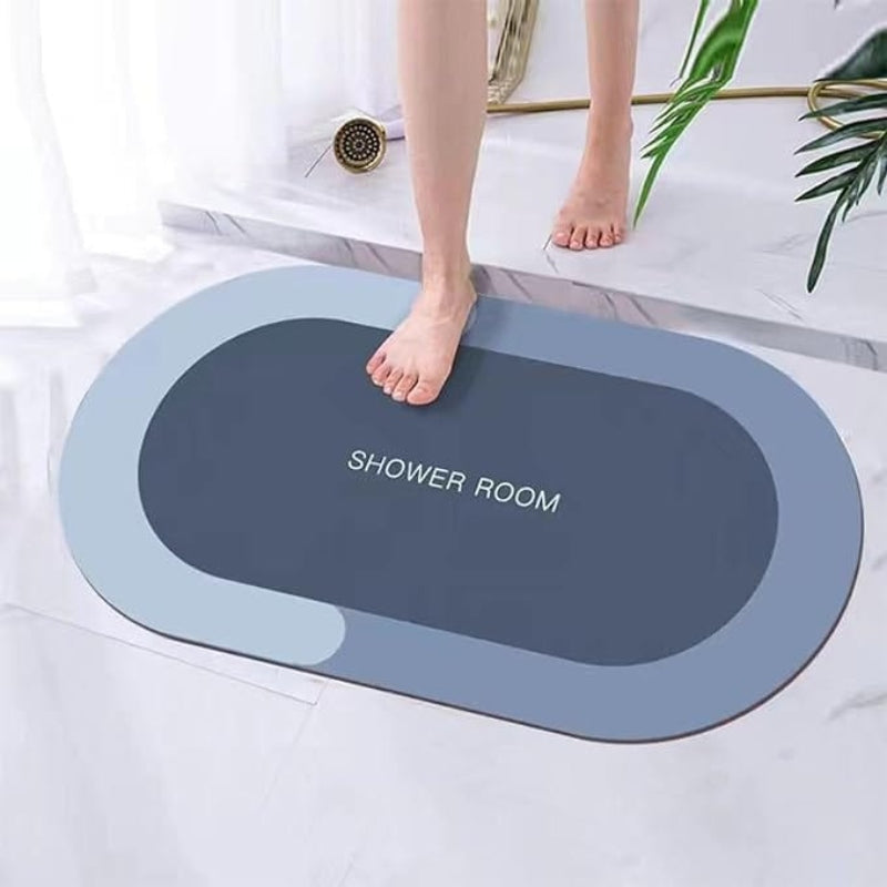 Anti Slip Water Absorbent Bathroom Mat