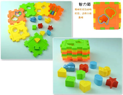 Educational shape sorter toy for kids