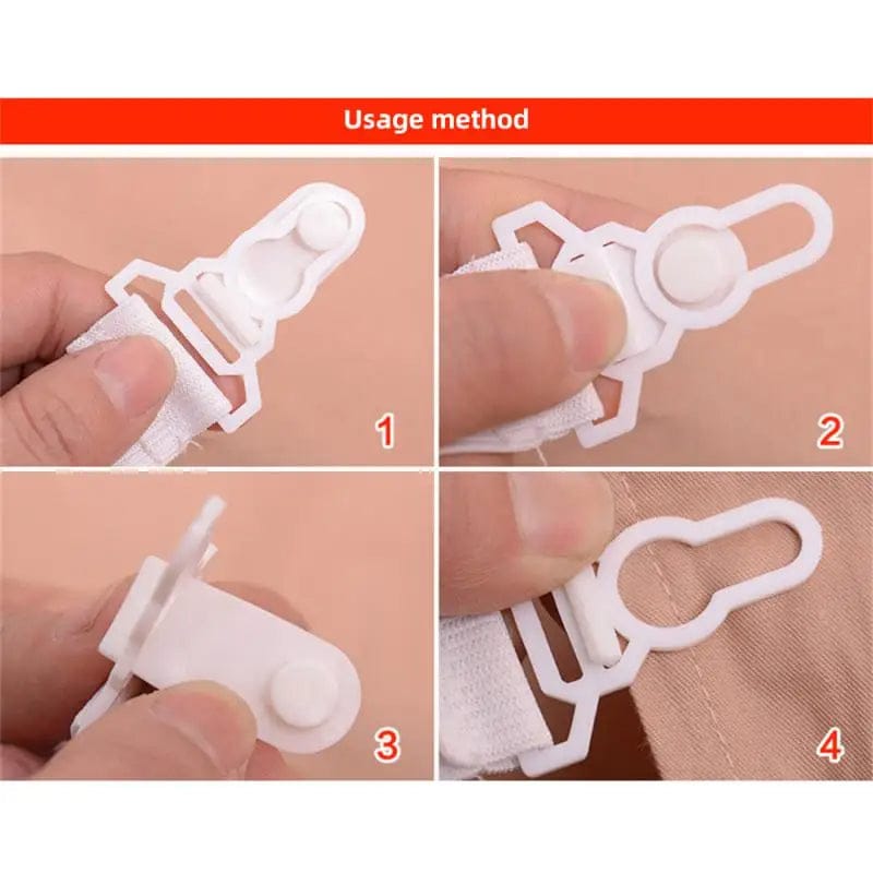 4pcs set adjustable bed sheet fixing clip