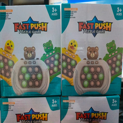 PUSH GAME WITH LIGHT SOUND.