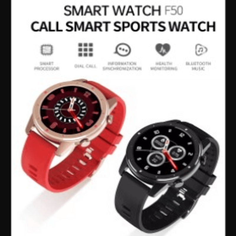 F50 smart watch bluetooth call- heart rate fitness tracker