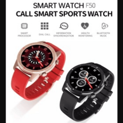 F50 smart watch bluetooth call- heart rate fitness tracker