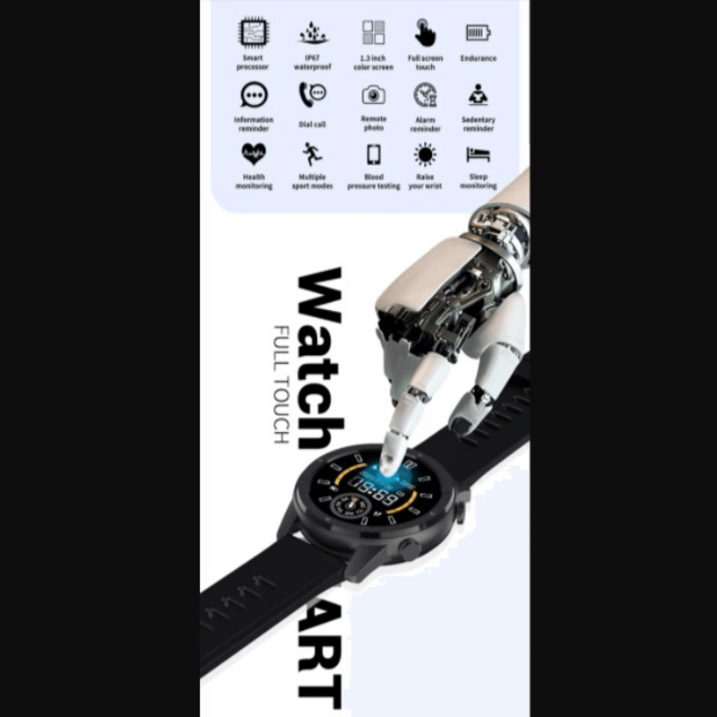 F50 smart watch bluetooth call- heart rate fitness tracker