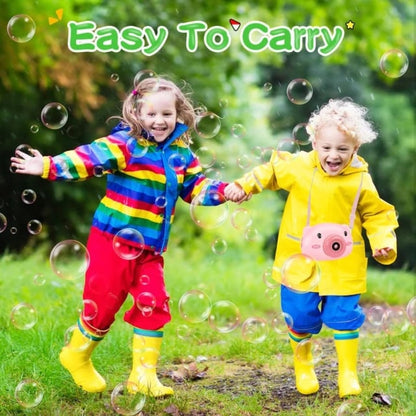 Bubble camera with lights sounds