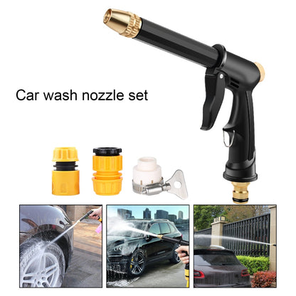 Pressure power gun water spray garden hose