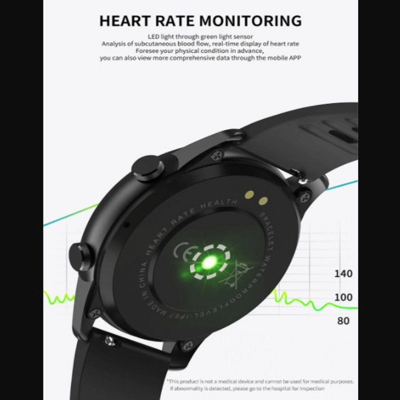 F50 smart watch bluetooth call- heart rate fitness tracker