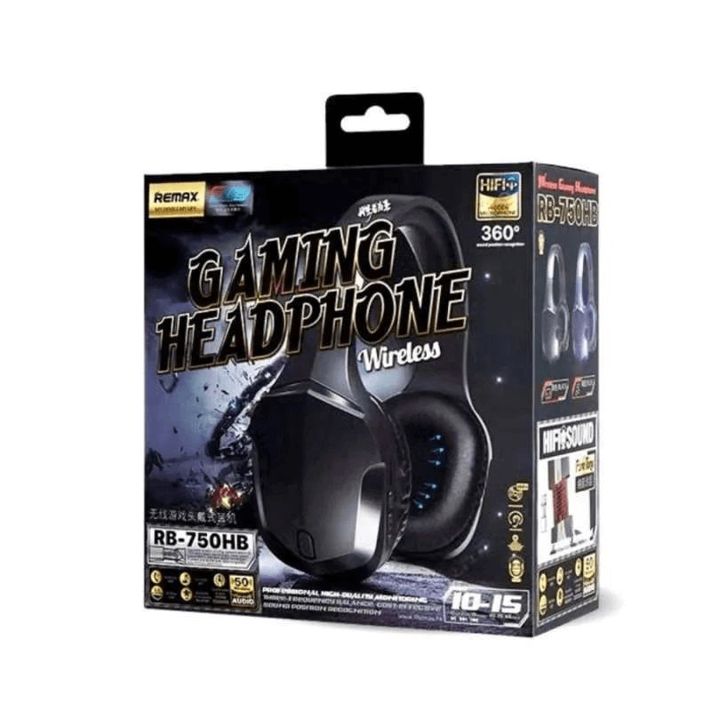Remax wireless edr gaming headphone rb 750hb