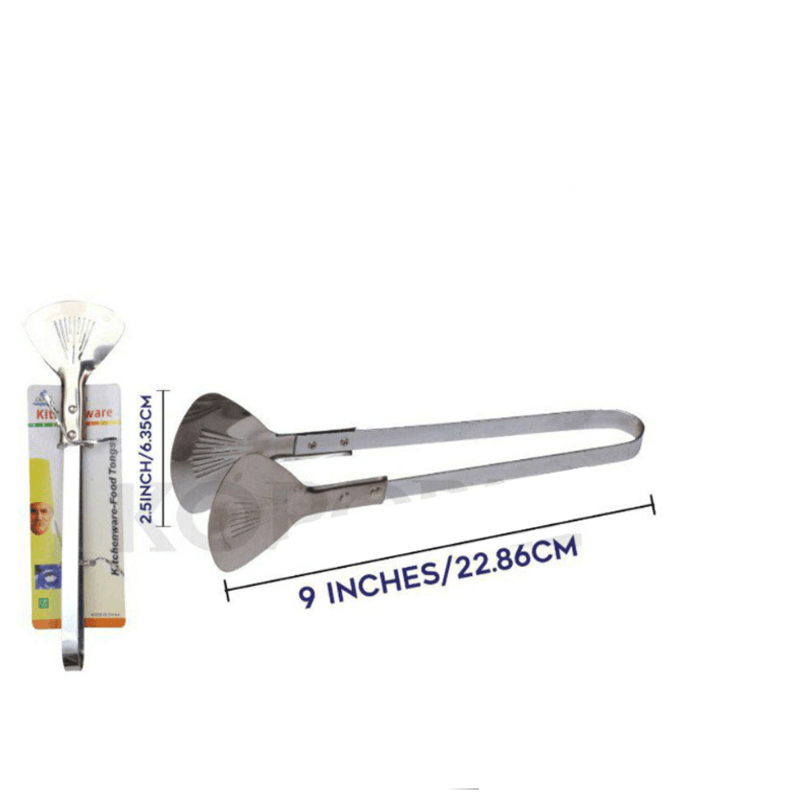 Stainless steel kitchenware tongs 