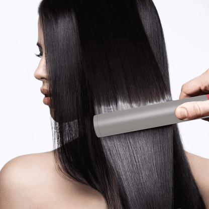 3 in 1 hair straightener with blow dryer and brush