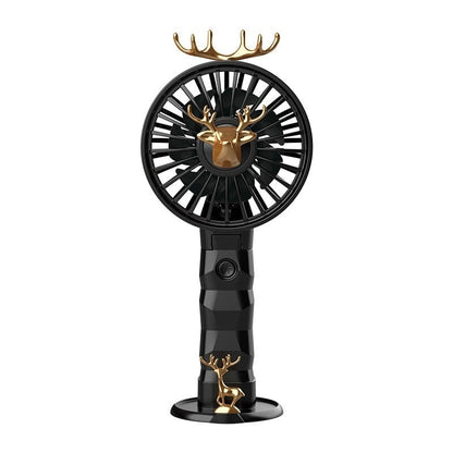 Deer Shape Rechargeable Foldable Hand Fan