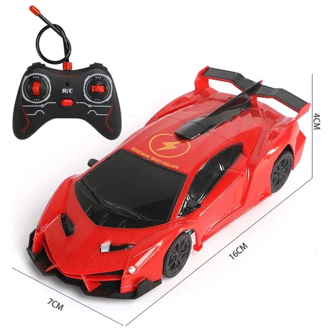 Remote control toy car wall climbing car