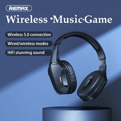 Remax wireless edr gaming headphone rb 750hb