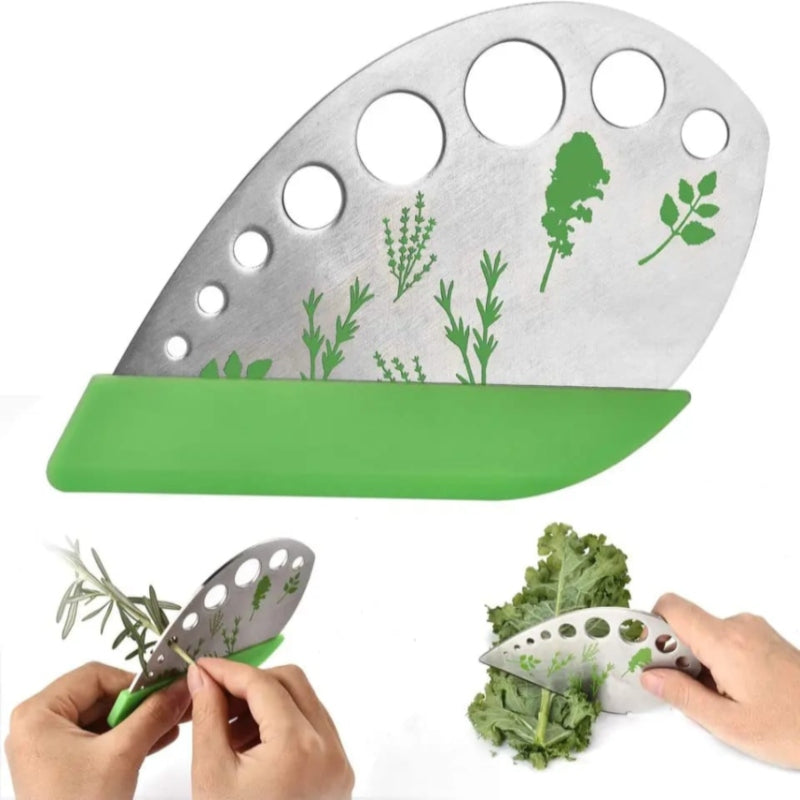 Multi Purpose Stainless Steel Herb Cutter