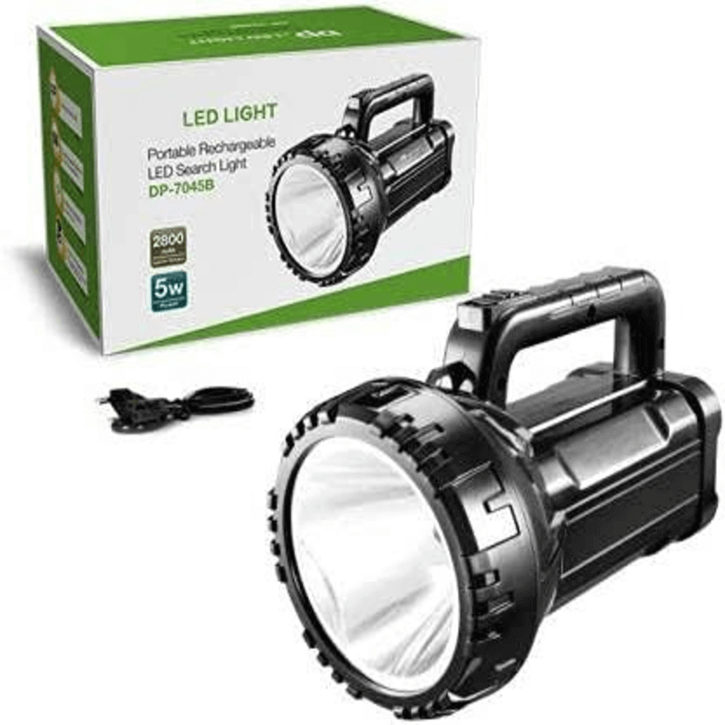 Rechargeable flashlight emergency light waterproof