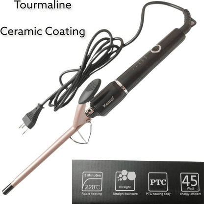 Kemei electric hair curler 9mm rod