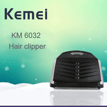 Kemei km 6032 pro hair clipper with 9 different combs