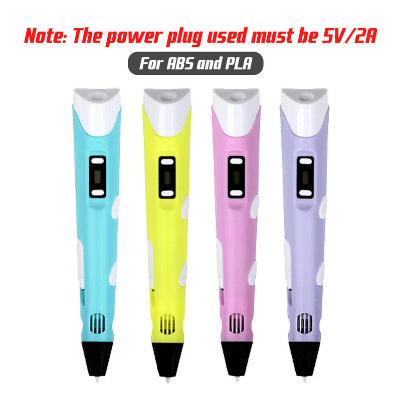 3d printing doodler stylus pen with lcd screen