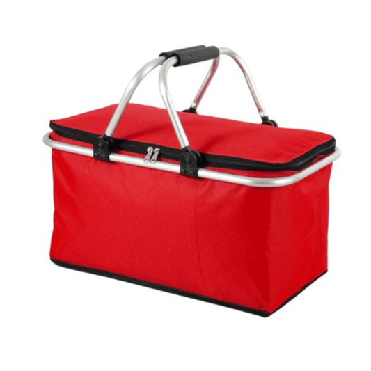 Portable outdoor picnic storage basket 30l