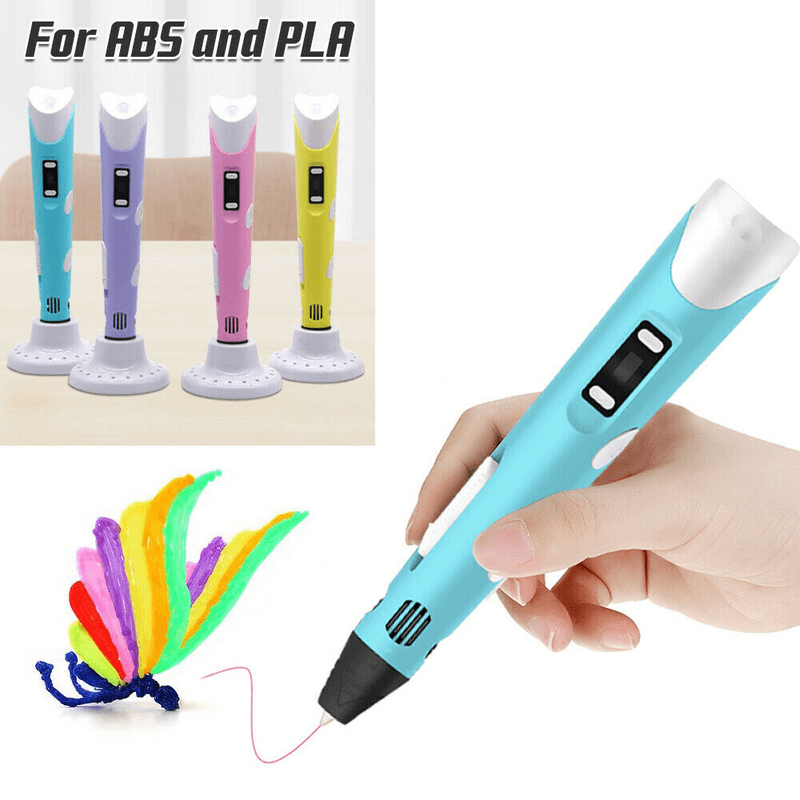 3d printing doodler stylus pen with lcd screen