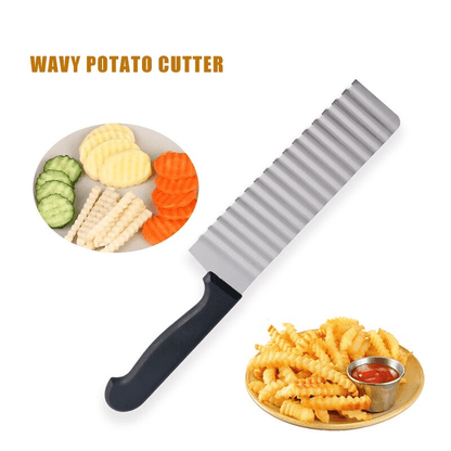 French fries chips cutter knife