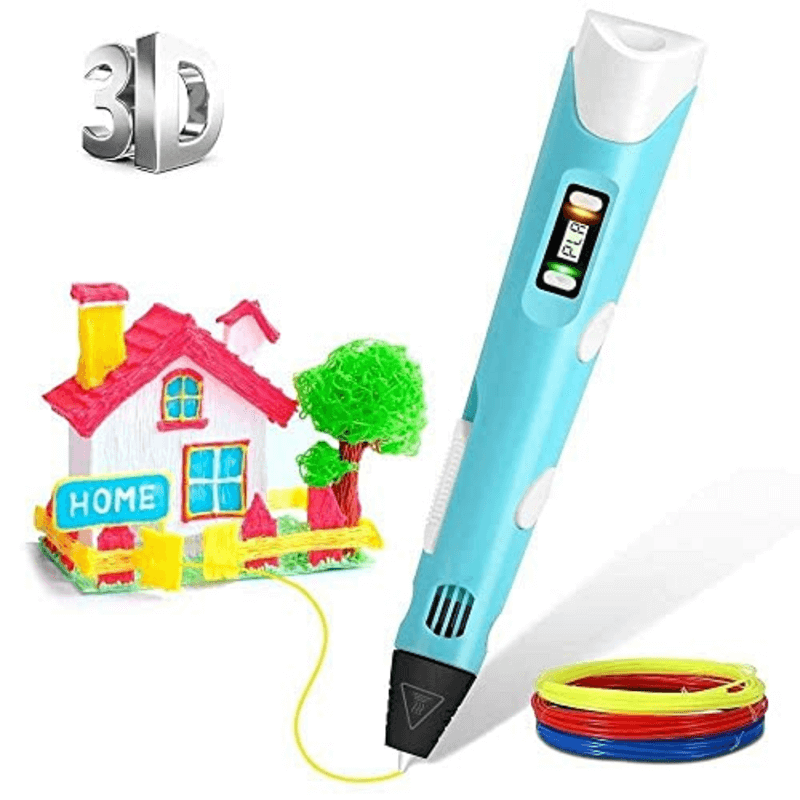 3d printing doodler stylus pen with lcd screen