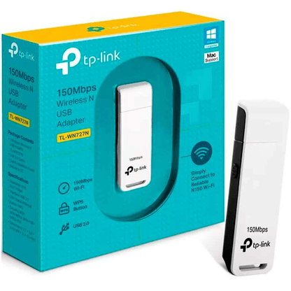 Tp link tl wn727n 150mbps wireless usb adapter