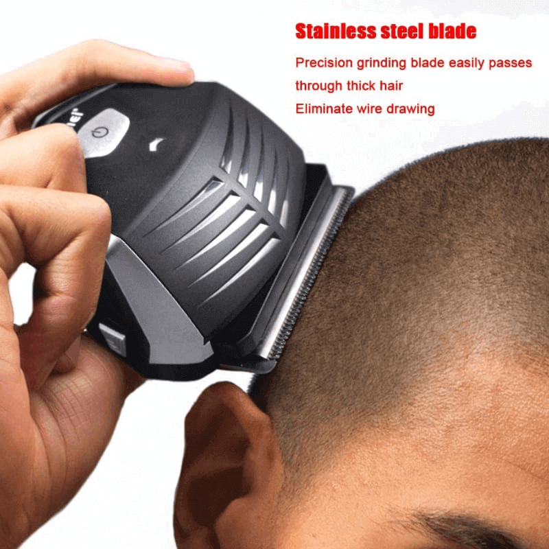 Kemei km 6032 pro hair clipper with 9 different combs