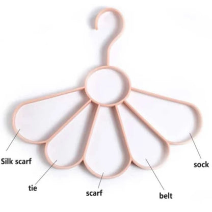 Flower Shaped 5 Slot Belt Hanger