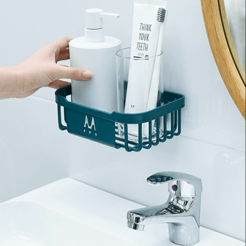 Self adhesive mini wall shelf