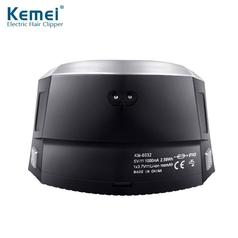 Kemei km 6032 pro hair clipper with 9 different combs
