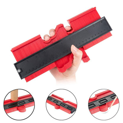 10 inch multi functional measuring contour gauge and tool